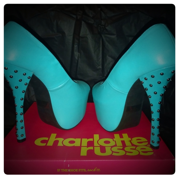 Charlotte Russe *Studded Heels* - Picture 7 of 9